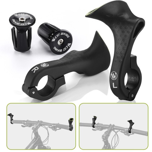 Terminali Barra Fluorescenza Comodi Design Ergonomico Manubrio Bici WVJQ - Foto 3 di 7