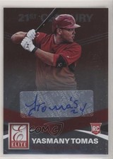2015 Panini Elite Signatures 21st Century Yasmany Tomas #3 Auto 8m8