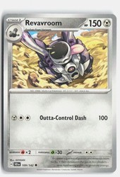 Revavroom 109/142 Stellar Crown Uncommon Pokemon Card