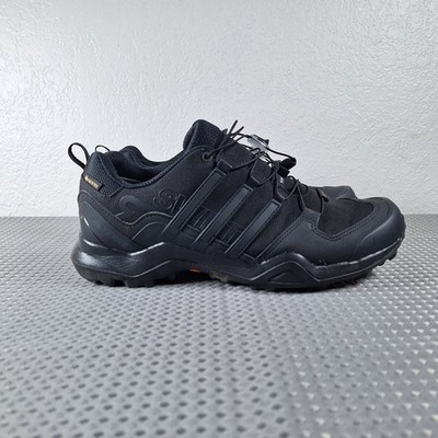 Adidas Men's Size 9 Terrex Swift R2 GTX Hiking/Running Shoes Black Athletic