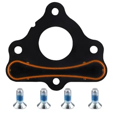 LS Camshaft Retainer Plate Gasket Bolt Kit Compatible with Chevy Gen Black 