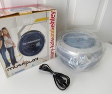 2002 MARY-KATE AND ASHLEY EMERSON MUSICPLAY MKA12 PORTABLE CD STEREO SYSTEM Y2K
