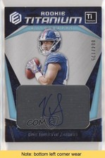 2018 Panini Elements Rookie Titanium Silver 4/125 Kyle Lauletta Auto READ 8k4