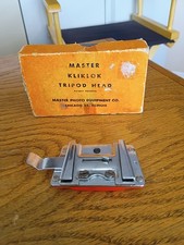 Master Kliklok Tripod Head Quick Release in Original Box
