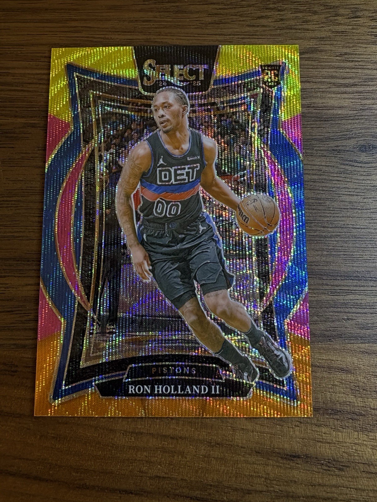 Ron Holland 2024-25 Select Rookie RC Multi Wave Concourse Level #2/20 Pistons