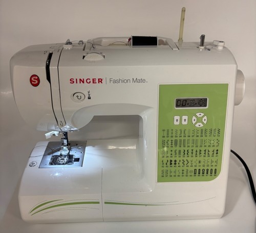 Singer 7256 Fashion Mate Computerized Sewing Machine- Tested/WORKING | eBay