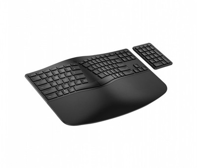 197192177440 960 Ergonomic Wireless Keyboard black 7E755AA#ABB HP Inc.