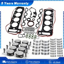 M156 6.3l Engine Pistons Gaskets Bearings Kit For Mercedes-benz Cls63 Sl63 Amg M156 6.3l Engine Pistons Gaskets Bearings Kit For Mercedes-benz Cls63 Sl63 Amg
