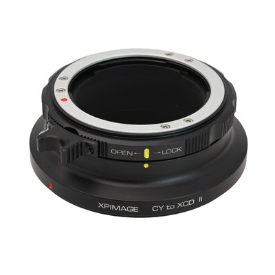 XPimage Lock Adapter for Contax Yashica C/Y Lens to Hasselblad XCD Medium Camera