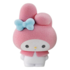 Sanrio My Melody Fluffy Flocked Doll Bandai Gashapon Capsule Toy Japan NEW