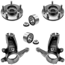 2 Achsschenkel vorne für Ford Mondeo MK3 B4Y B5Y 2 Radlager 2 Radnabe