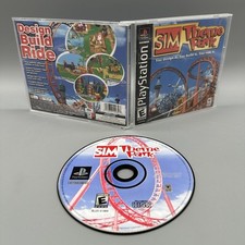 Sim Theme Park PS1 (Sony PlayStation 1, 2000) Jewel Case Tested