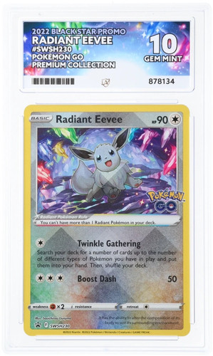 Radiant Eevee graded ACE 10 for sale on eBay