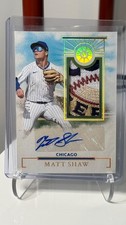 2024 Boys of Summer Baseball Matt Shaw Patch Auto 10/10