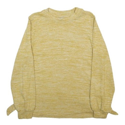 NEXT Damen Gelber Sweatshirt Rundhalsausschnitt UK 12 Casual Pullover