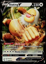 Slaking V 058/078 Pokemon GO - Holo Pokemon NM/M (V Rare)