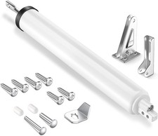 Storm Door Closer, Heavy Duty Pneumatic Screen Door Closer, Adjustable Closing S