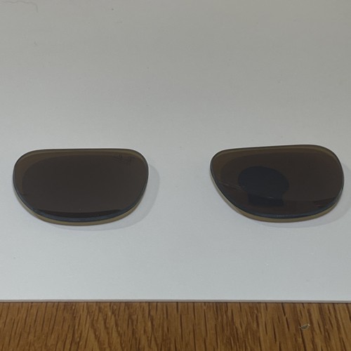 Genuine Ray Ban Lenses RB3016 Clubmaster - BROWN - 49mm - 21mm B-15 LENS - Picture 7 of 7