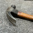 Vintage Plumb 13 oz Claw Hammer 10 in Wood Handle Metal Head Brown/Black — photo 7