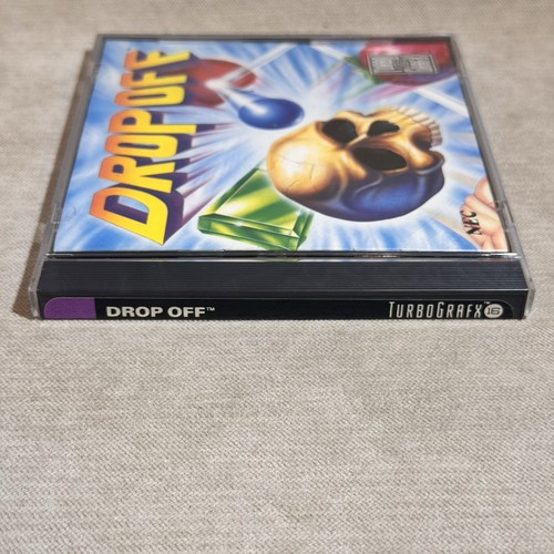Drop Off TurboGrafx-16 TG16 Complete in Case with Manual Video Game - Picture 3 of 6