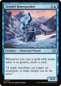 Tanufel Rimespeaker 77 Lorwyn Eclipsed Foil