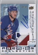 2015 Premier 2003-04 Tribute Rookie 88/99 Oscar Lindberg #SRR-OL Patch Auto 2a8