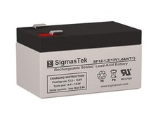 12V 1.4Ah SLA Replacement Battery with F1 Terminal - Sealed Lead Acid Power Supp
