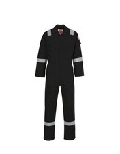 Image of Portwest Flame Resistant Super Light Weight Anti Static Workwear Coverall FR21