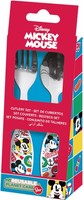 2Er-Set Disney Mickey Mouse Kinderbesteck Aus Metall