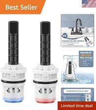 High-Performance Faucet Cartridge Replacement 2 Pack for Quick Plumbing Fix