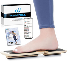 Ankle Foot Strengthener Exerciser for Sprained, Single Leg Balance Board, Postur