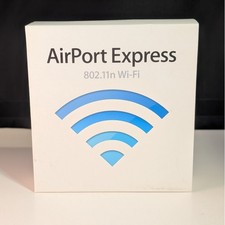 Apple AirPort Express 802.11n Wi-Fi Base Station A1264 White with Box