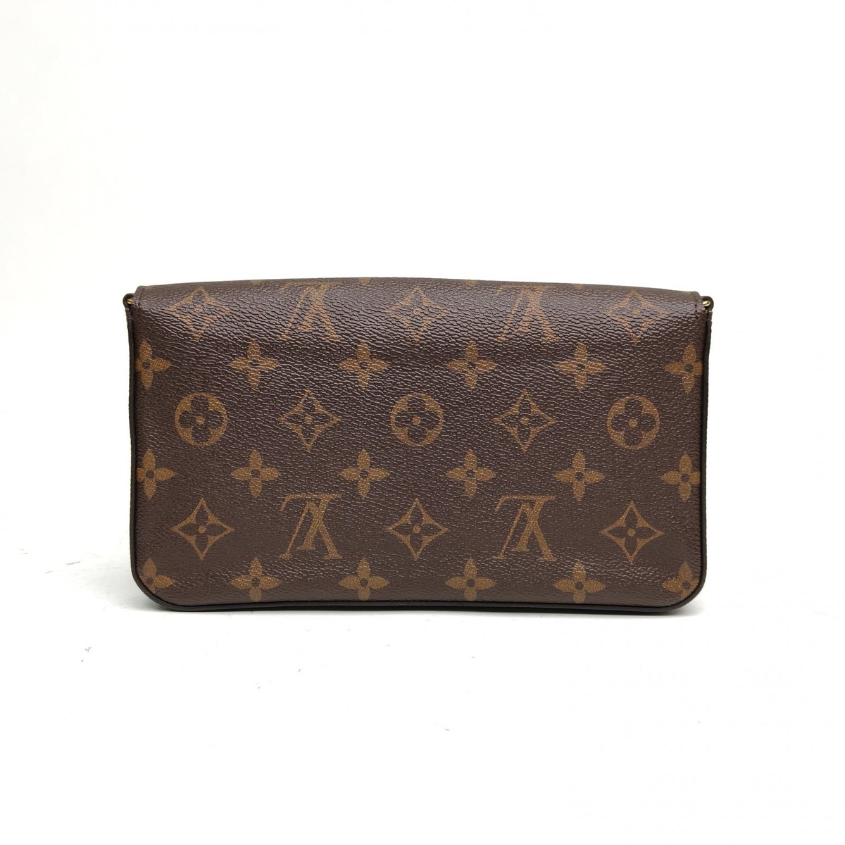 LOUIS VUITTON POCHETTE FELICIE Felice Pochette Chain Monogram PVC Crossbody Bag View 4