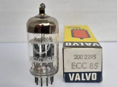 ECC85 ( 6AQ8 ) Röhre VALVO / SIEMENS / PHILIPS / LORENZ - NEU / NOS - ECC 85 - Bild 1 von 4