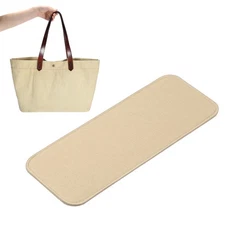 12x5 Inch Felt Base Shaper Bag Bottom Shaper Pad Purse Liner Light Beige