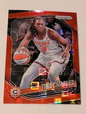 2025 Panini Prizm WNBA Tina Charles #3 Red Pandora /199