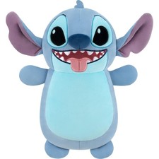 Squishmallows Original Disney 10in Stitch with Tongue Out HugMees   Ultrasoft...