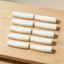 10x Guitar Nut Bone Slotted 43MM For Gibson Les Paul Epiphone or Similar FGn8Ka