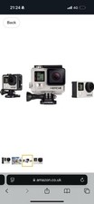 Go Pro Hero 4 Silver With Water Proof Case