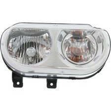 Headlamp Right Passenger Side Clear Lens for Dodge Challenger 09-14 CH2519137