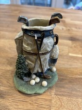 Golf Bag Ornaments Gift Collectible Golf Clubs