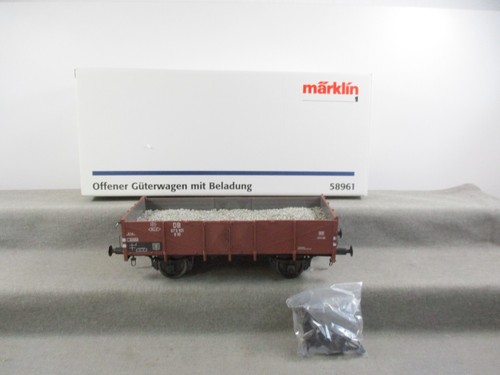 Märklin Spur 1 58961 Offener Güterwagen mit Ladung der DB in OVP | Condition: Gebraucht