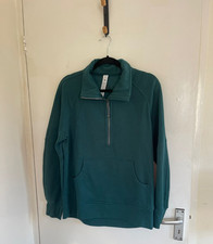 Lululemon Size XS/S 42” Sweatshirt Scuba Oversized Half-Zip Funnel Neck Top