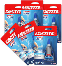 Loctite Super Glue Ultra Gel Control 6 Pack Durable No Drip Adhesive 1 oz