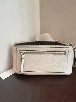 Calvin Klein Pebbled Leather Belt Bag