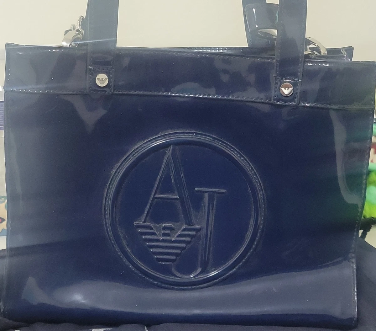 Armani Jeans Patent Leather Bags & Handbags for Women for sale | eBay
