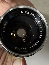 Preços baixos em Lentes de câmera f/2.8 Nikon NIKKOR 35mm Focal | eBay