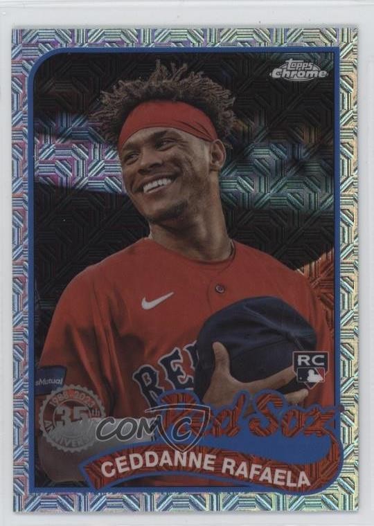 2024 Series 1 1989 Topps Chrome Silver Pack Ceddanne Rafaela #T89C-20 12g7