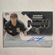 2022 Topps Clearly Authentic Generation Now Andrew Vaughn #GNA-AV Auto Autograph