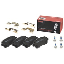 Brembo 4x Bremsbeläge Bremsbelagsatz vorne P 24 072 // für Ford Fiesta VI